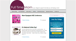 Desktop Screenshot of fulltimemom.org