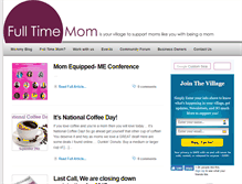 Tablet Screenshot of fulltimemom.org